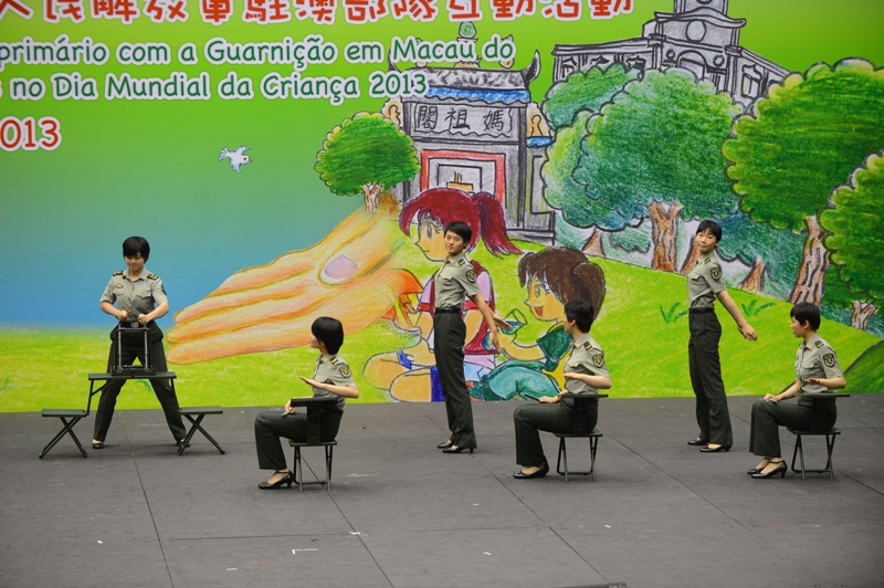 中國人民解放軍駐澳部隊舞蹈表演