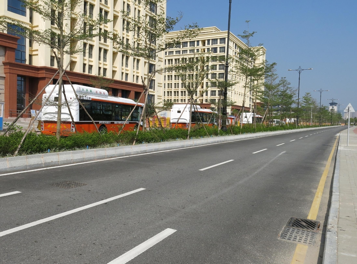 澳大橫琴校區研究生宿舍對開車道將設臨時的士候客區