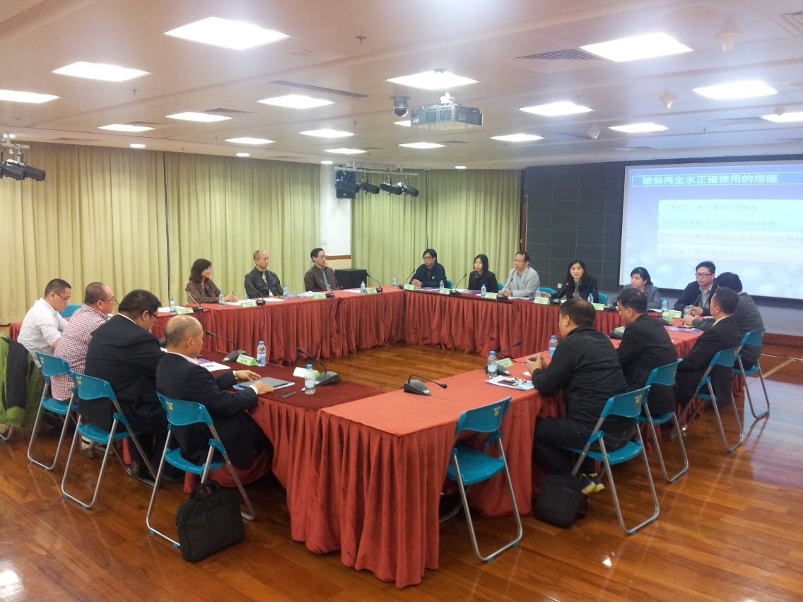 節水小組拜訪社諮會聽取委員意見