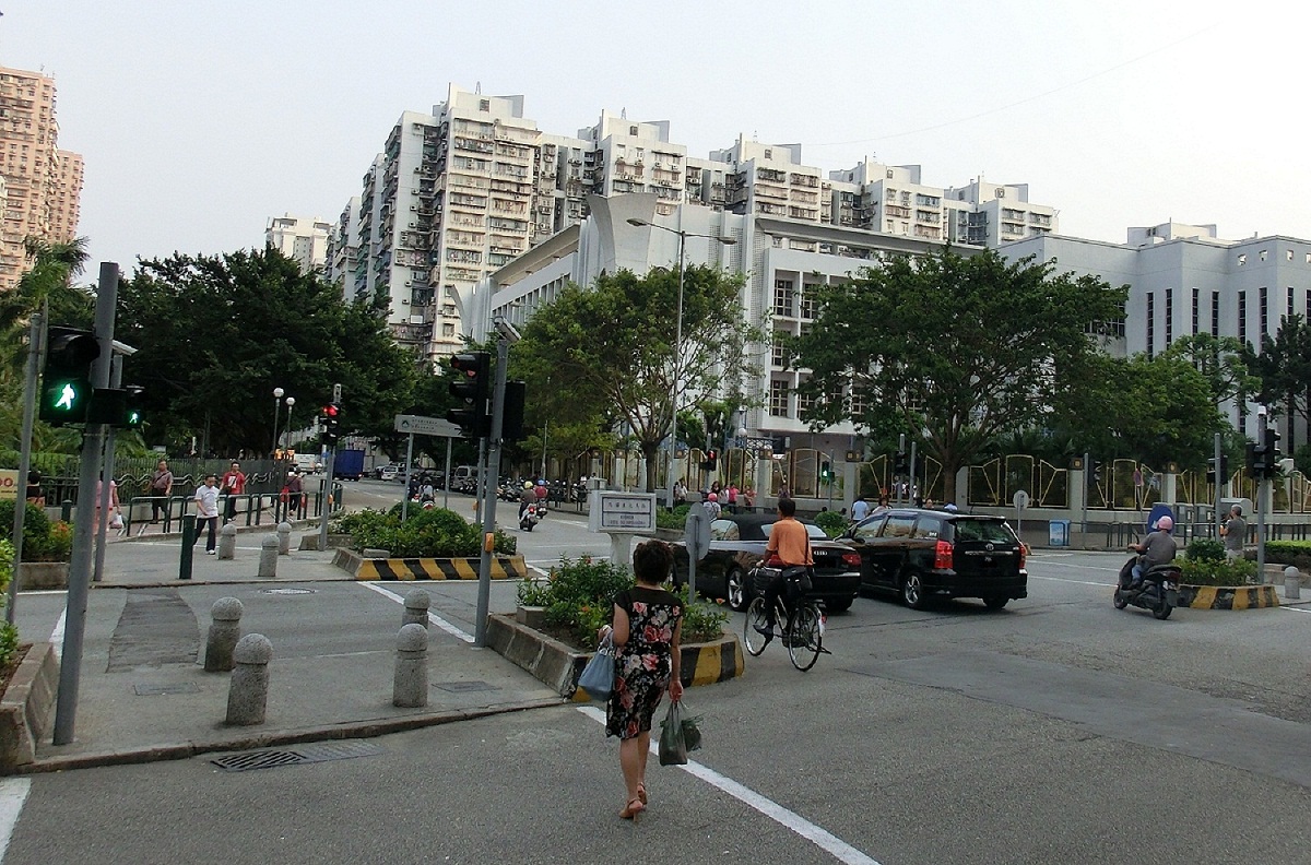 馬場東大馬路的交通燈已安裝電子發聲信號設備