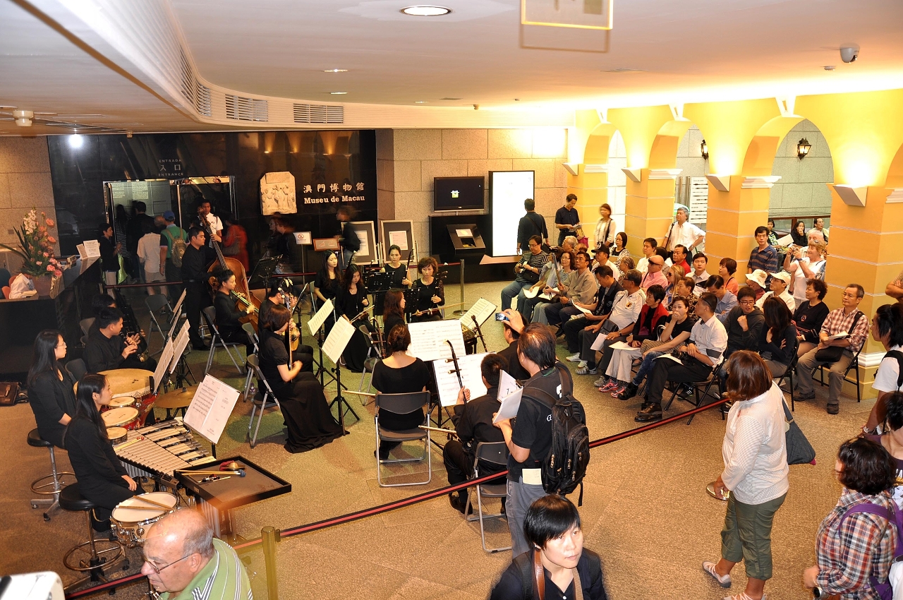 澳門中樂團在澳門博物館免費演出受市民歡迎