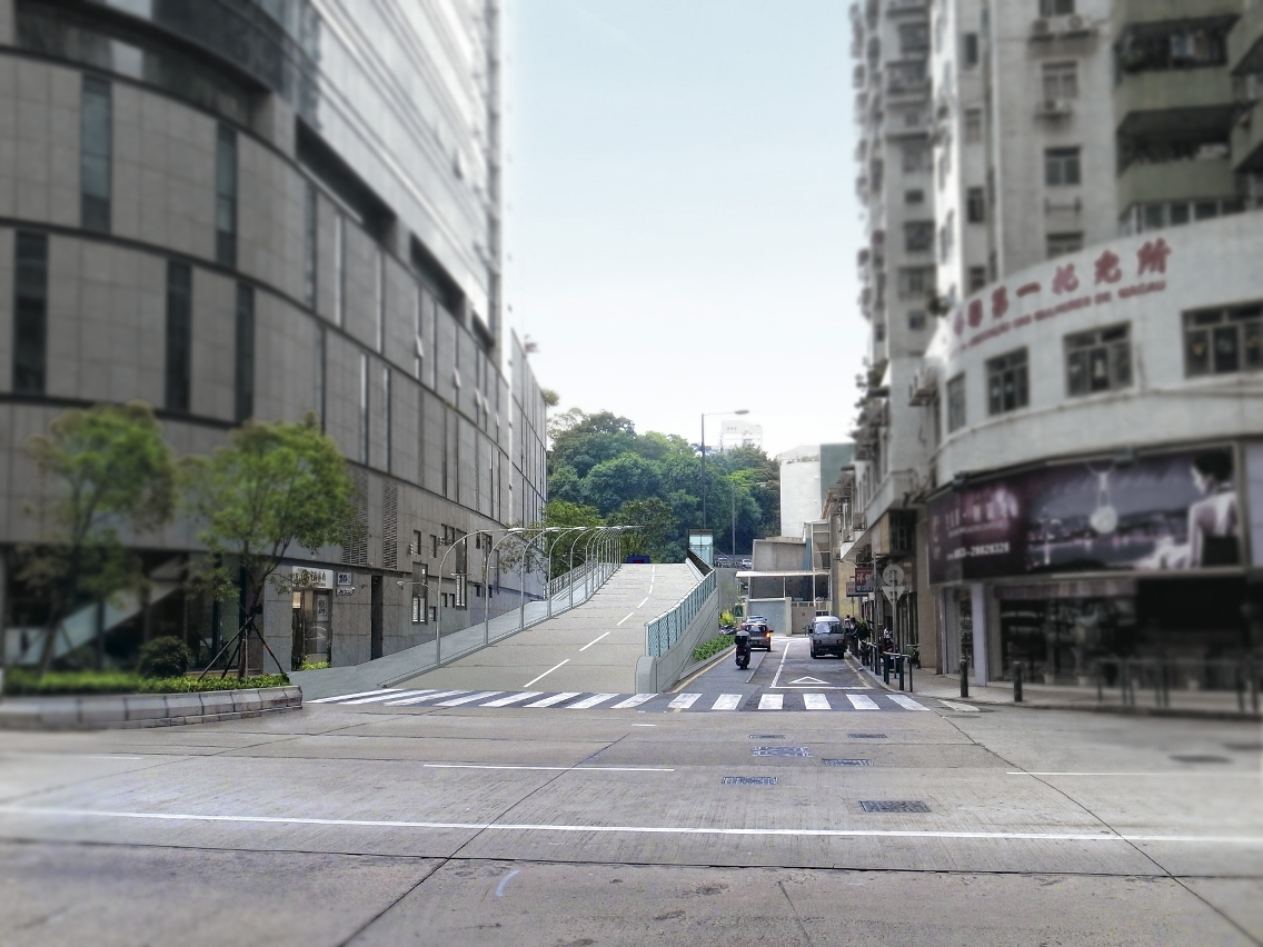 興建新雅馬路與慕拉士大馬路連接通道有助紓緩相關道路交通壓力