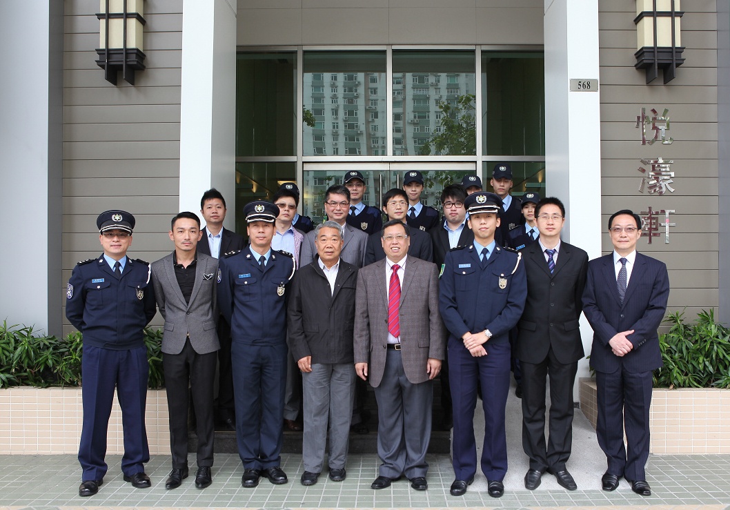 治安警物管會管理公司聯合冬防宣傳