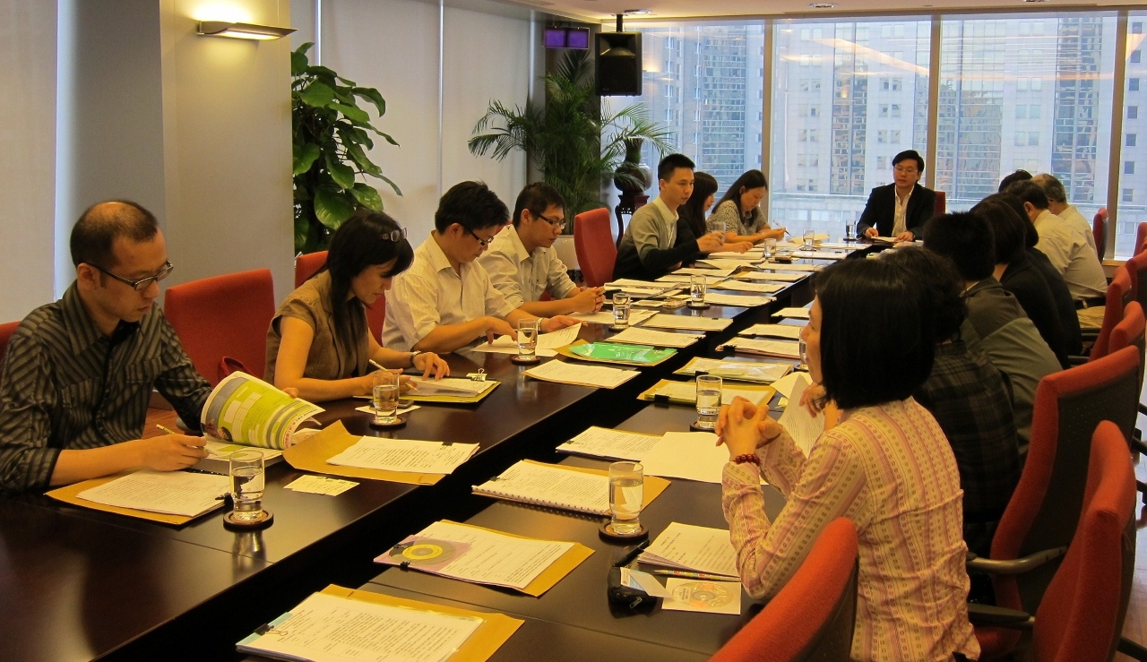 《環保教案設計奬勵計劃》評審團成員會議