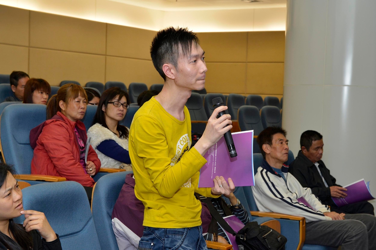 有住戶就再生水的發展規劃提供意見