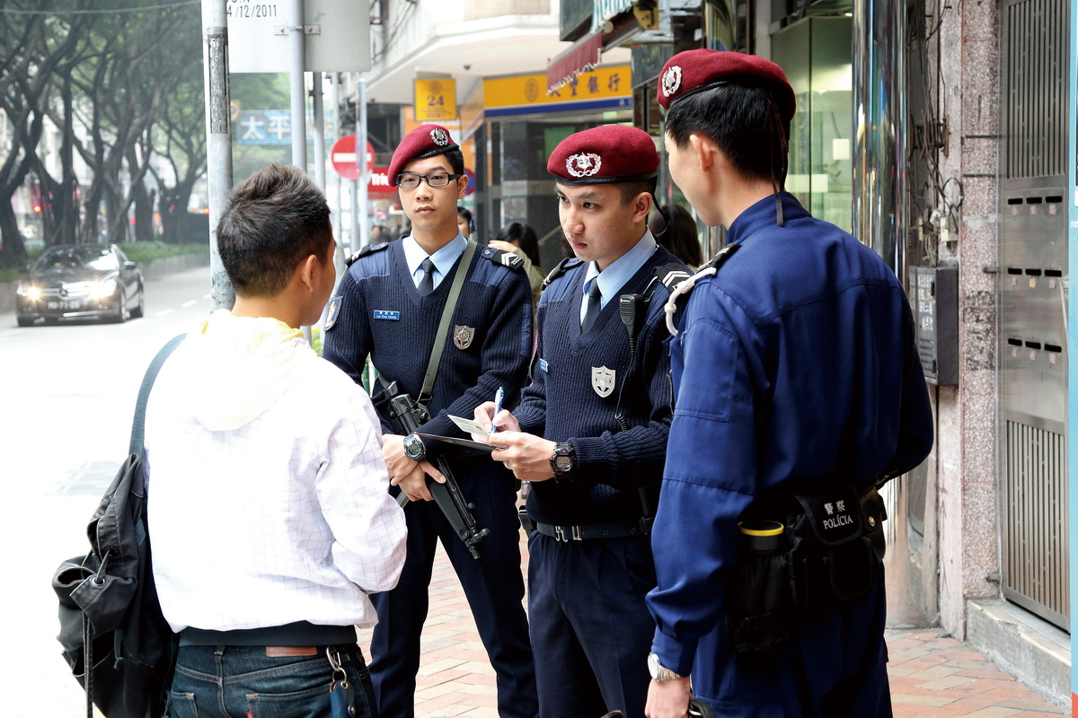 巡邏監察是治安警每天重要職責
