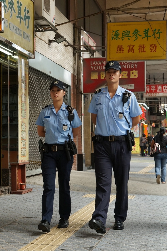 警方在大型活動期間加強市面巡邏