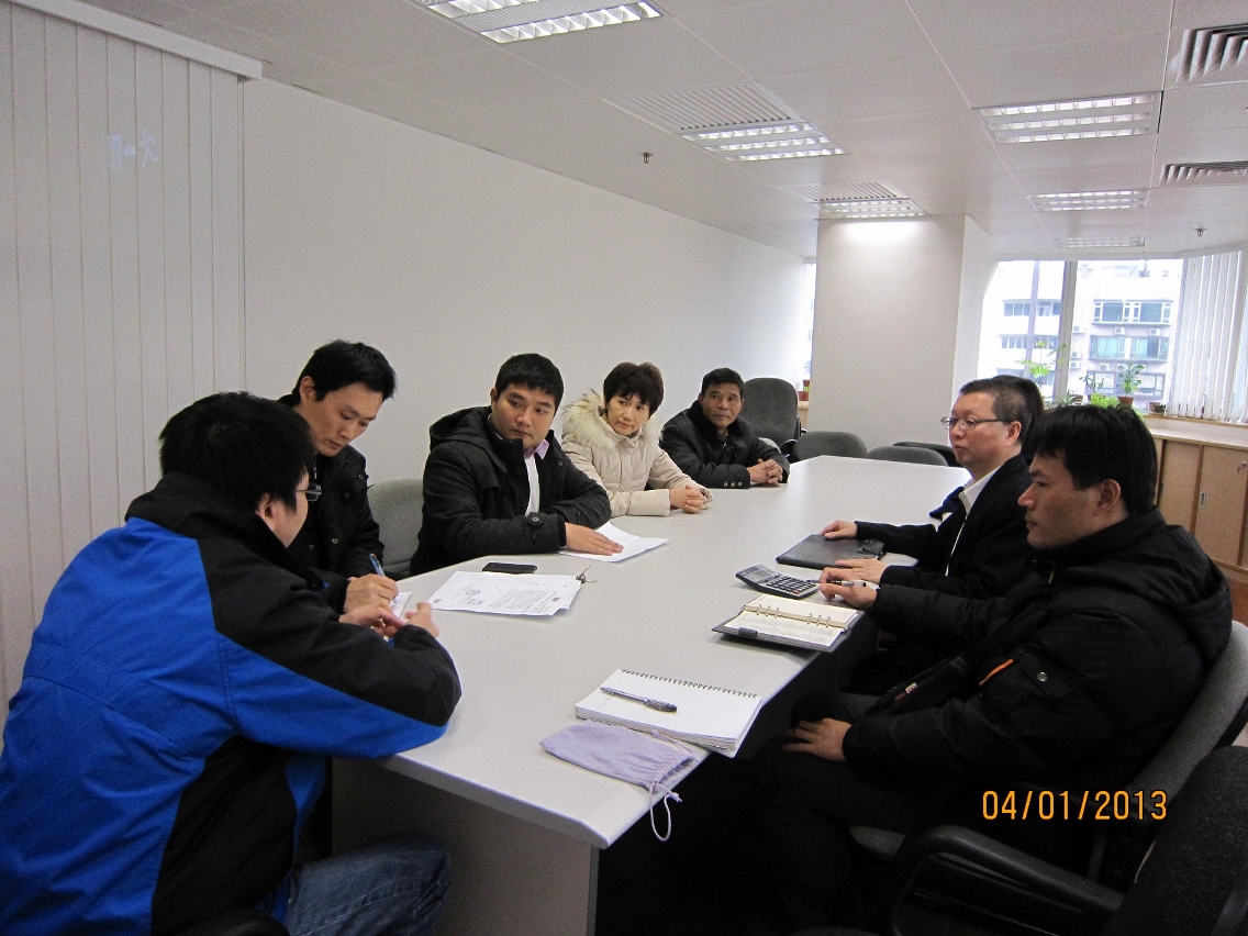 建設辦與承建商及分判三方會議