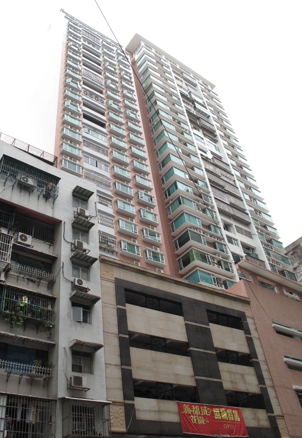 政府首次在報章集體刊登告示，批量式處理新都城花園的非法工程。