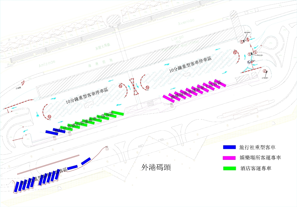 海港前地新規劃示意圖