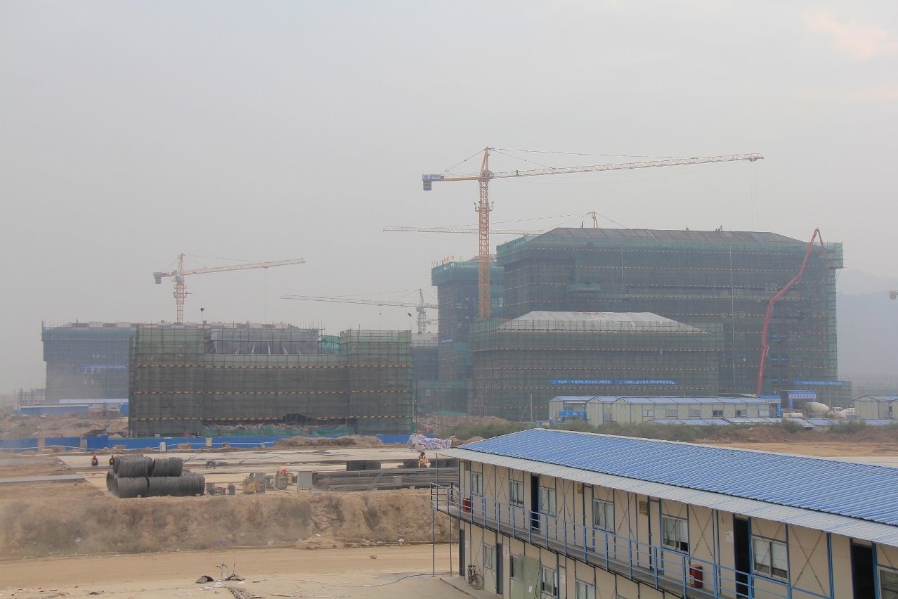 标志性建筑施工现场2