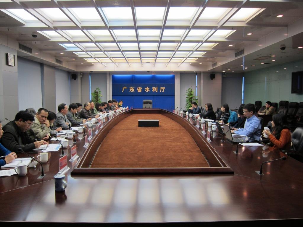 粵澳供水專責小組澳方代表與內地水利單位就保障供水安全進行會議