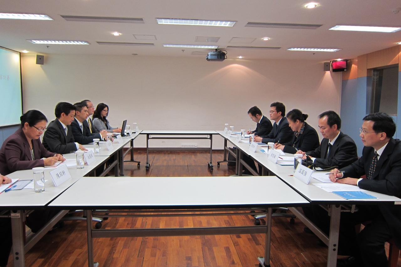 廣東省審計廳與澳門審計署人員進行技術交流座談