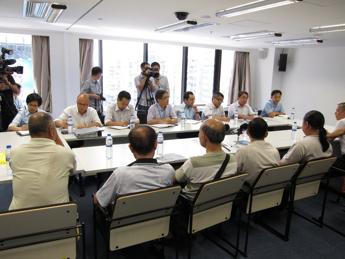 運建辦聯同多個政府部門約見澳門社區發展協會代表