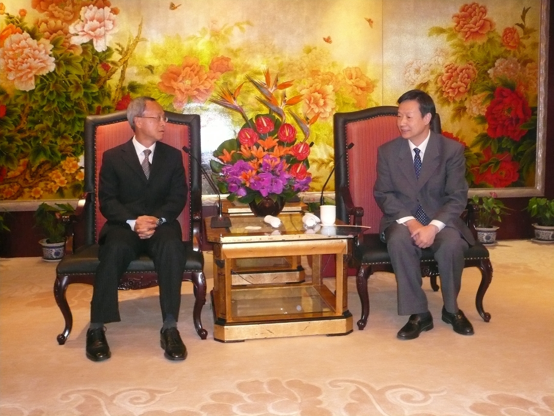 運輸工務司司長劉仕堯與城鄉建設部仇部興副部長會面