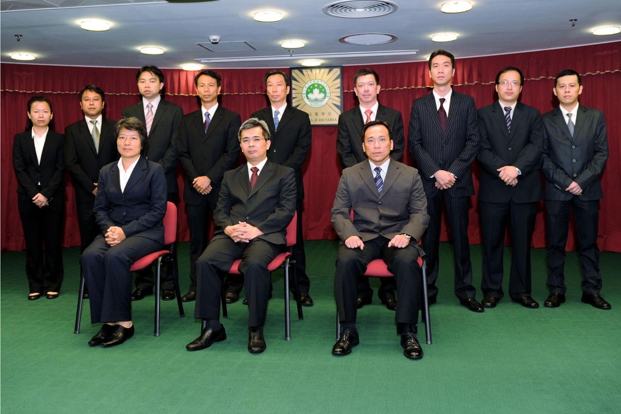 督察、副督察就職儀式