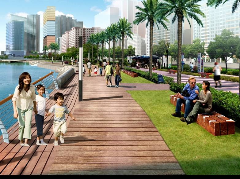 圖二 : 海濱概念示意圖