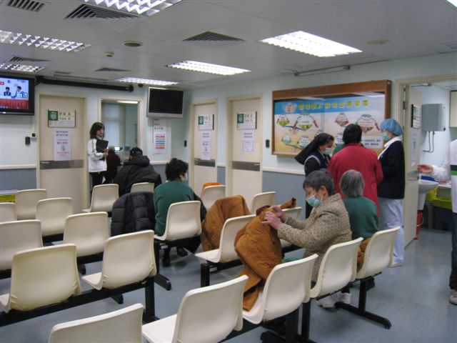 衛生局為九澳居民進行體檢計劃