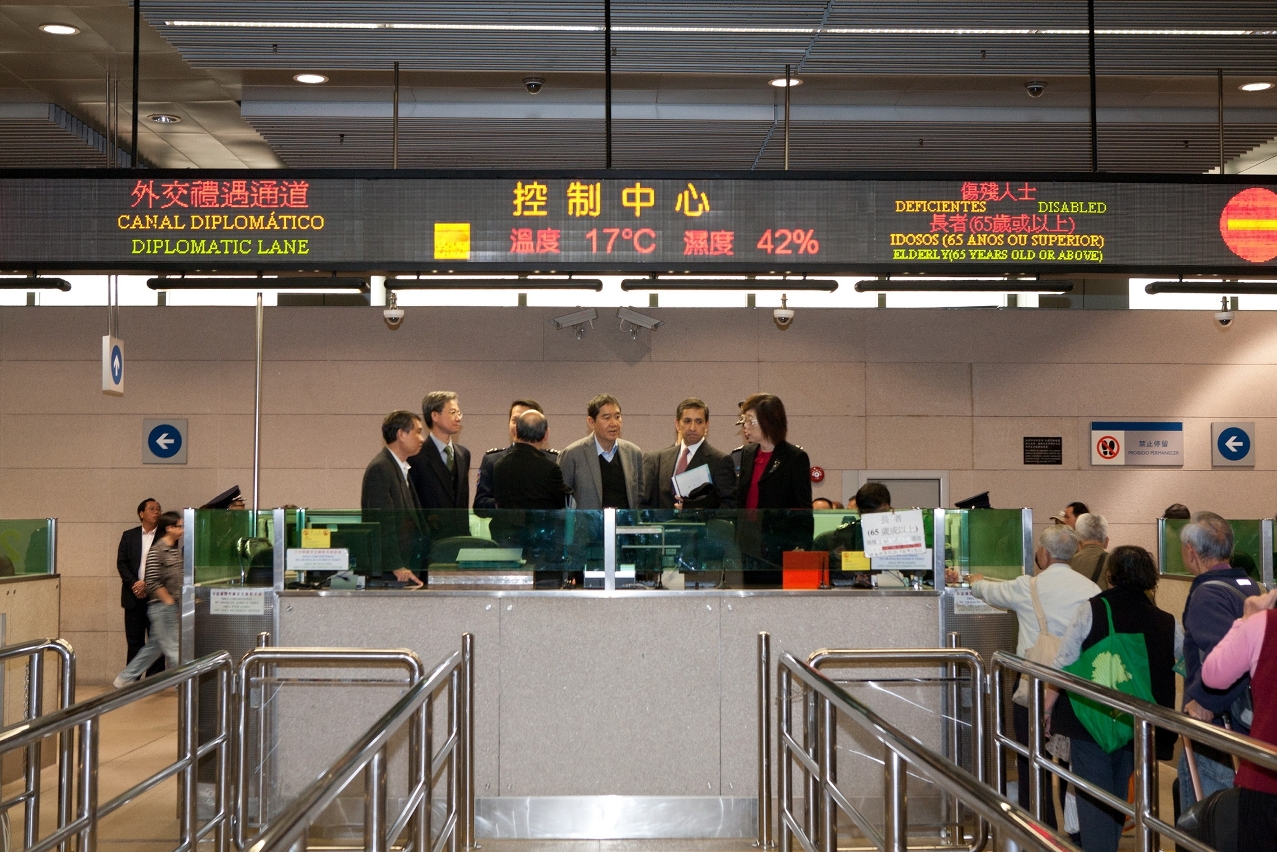 視察通關情況一
