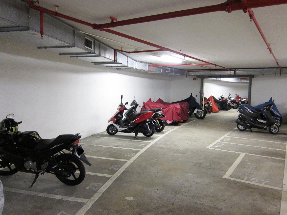 本澳公共停車場電單車泊位的使用率仍偏低