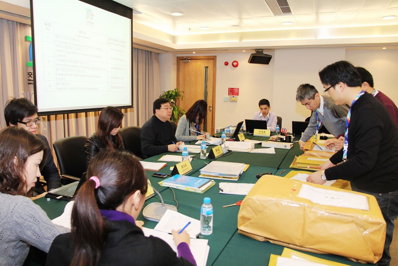 供應及安裝交通控制中心大型顯示屏設備競標今開標