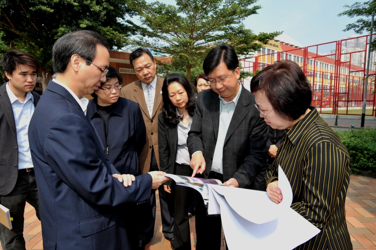 行政法務司司長巡視市政設施