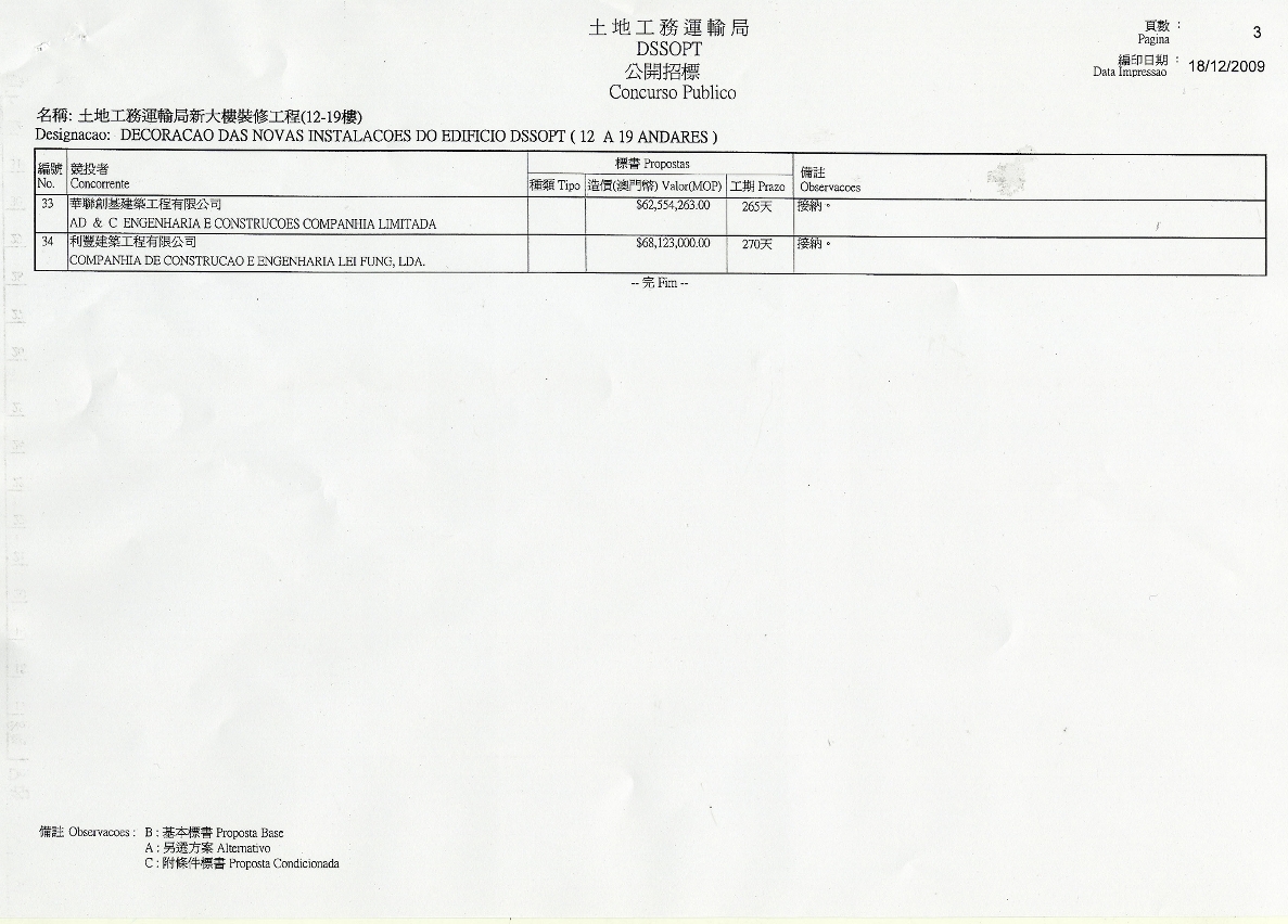 附表三