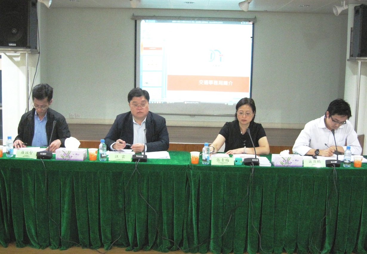 交通事務局向社諮會舉行局簡介會(1)