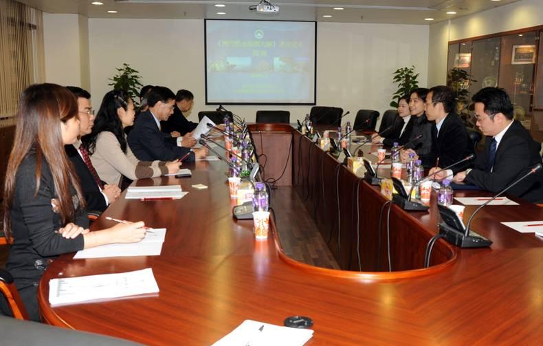 小組拜訪澳門飲食業聯合商會