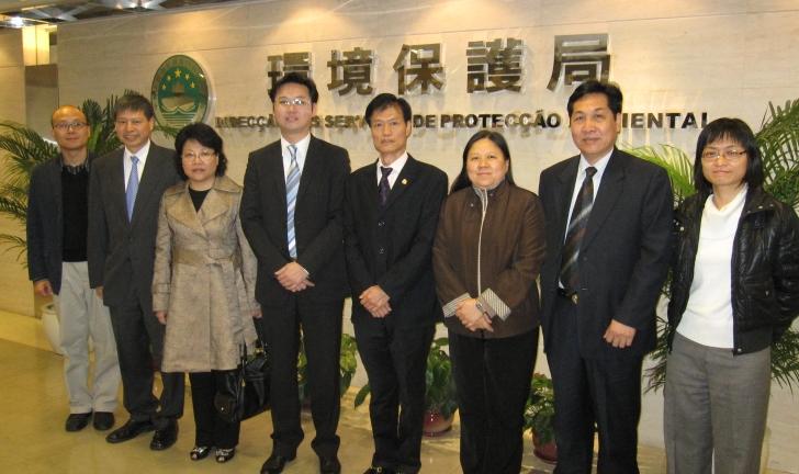 澳門國際綠色環保產業聯盟到訪環境保護局相片
