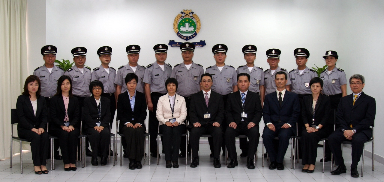 11名副警長在李錦昌獄長, 呂錦雲副獄長, 以及各部門主管見證下就職