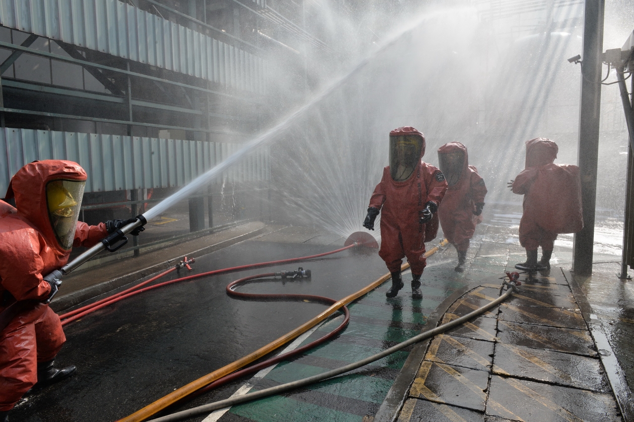 Simulacro de incêndio e evacuação na Instalação Fabril Hovione
