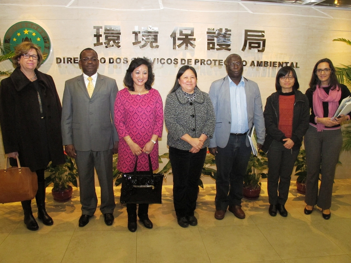 O Secretariado Permanente do Fórum de Macau visitou a Direcção dos Serviços de Protecção Ambiental - 1