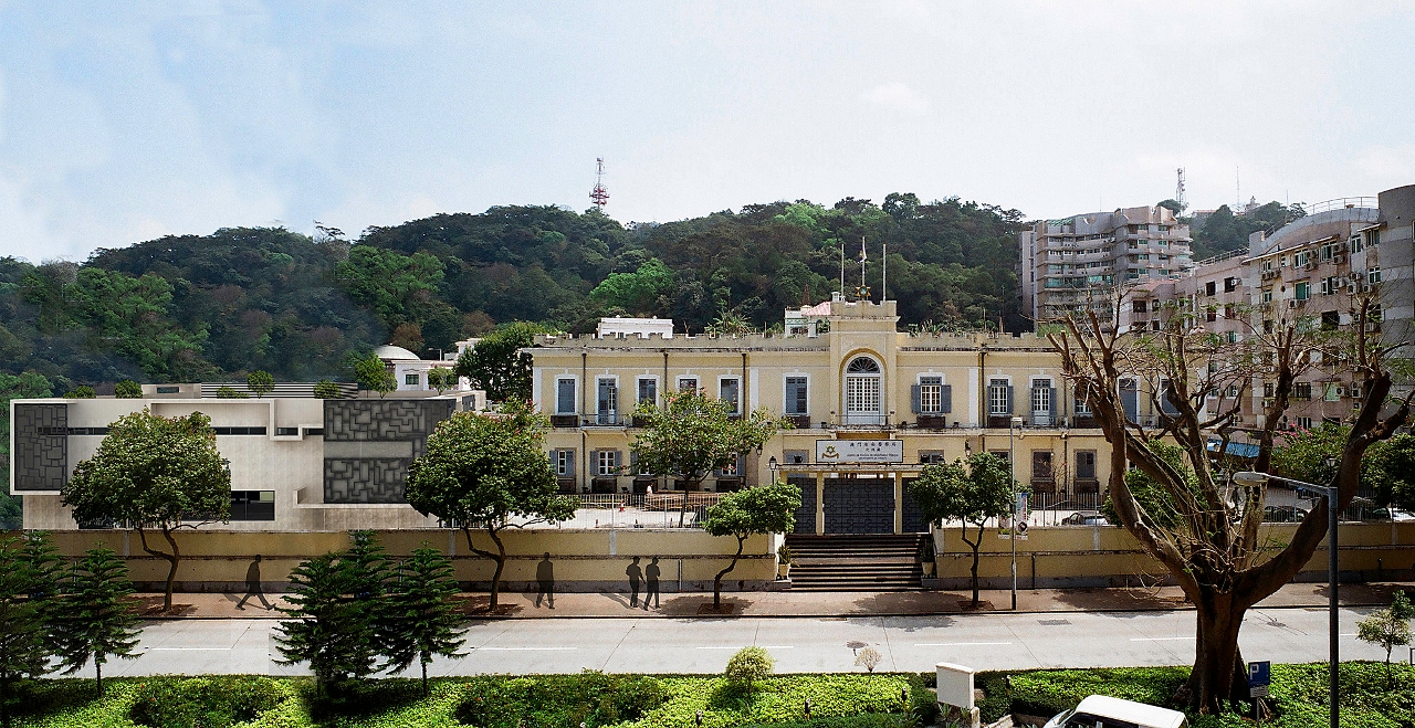 Planta de localização dos novos edifícios do Departamento de Trânsito do CPSP
