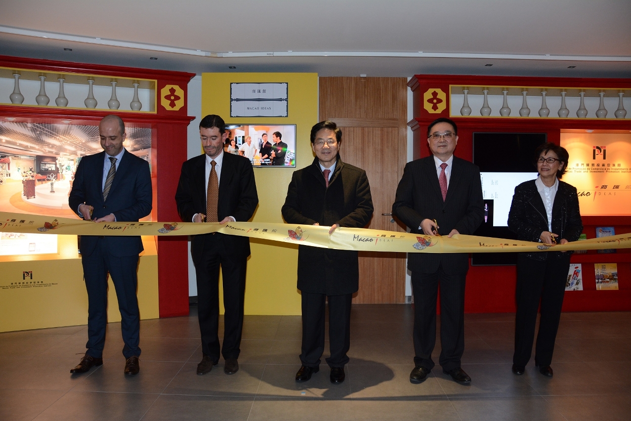 Cerimónia de Lançamento do “Macao Ideas-Lisboa”.