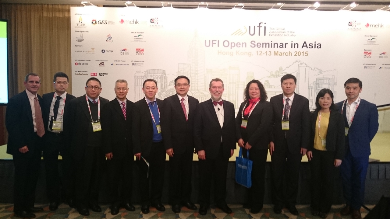 Fotografia de Grupo da Participação da delegação de Macau  no “2015 UFI Open Seminar in Asia”