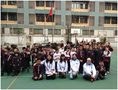 Os Serviços de Saúde promoveram a mensagem de “sem fumo” a mais de uma centena de alunos do ensino primário da Escola Oficial Zheng Guangying