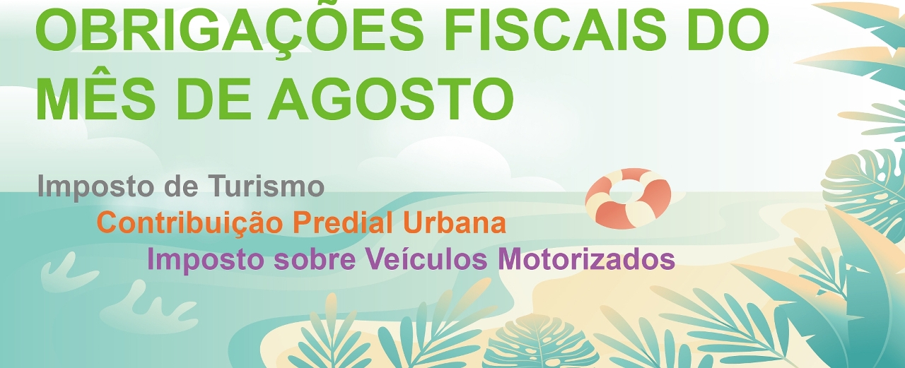 2020  Obrigações fiscais do mês de Agosto