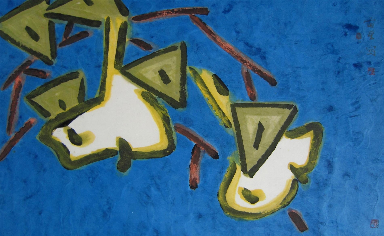 A Exposição “Mundo de Tinta Colorida – Pinturas de Zhang Zhouxing”