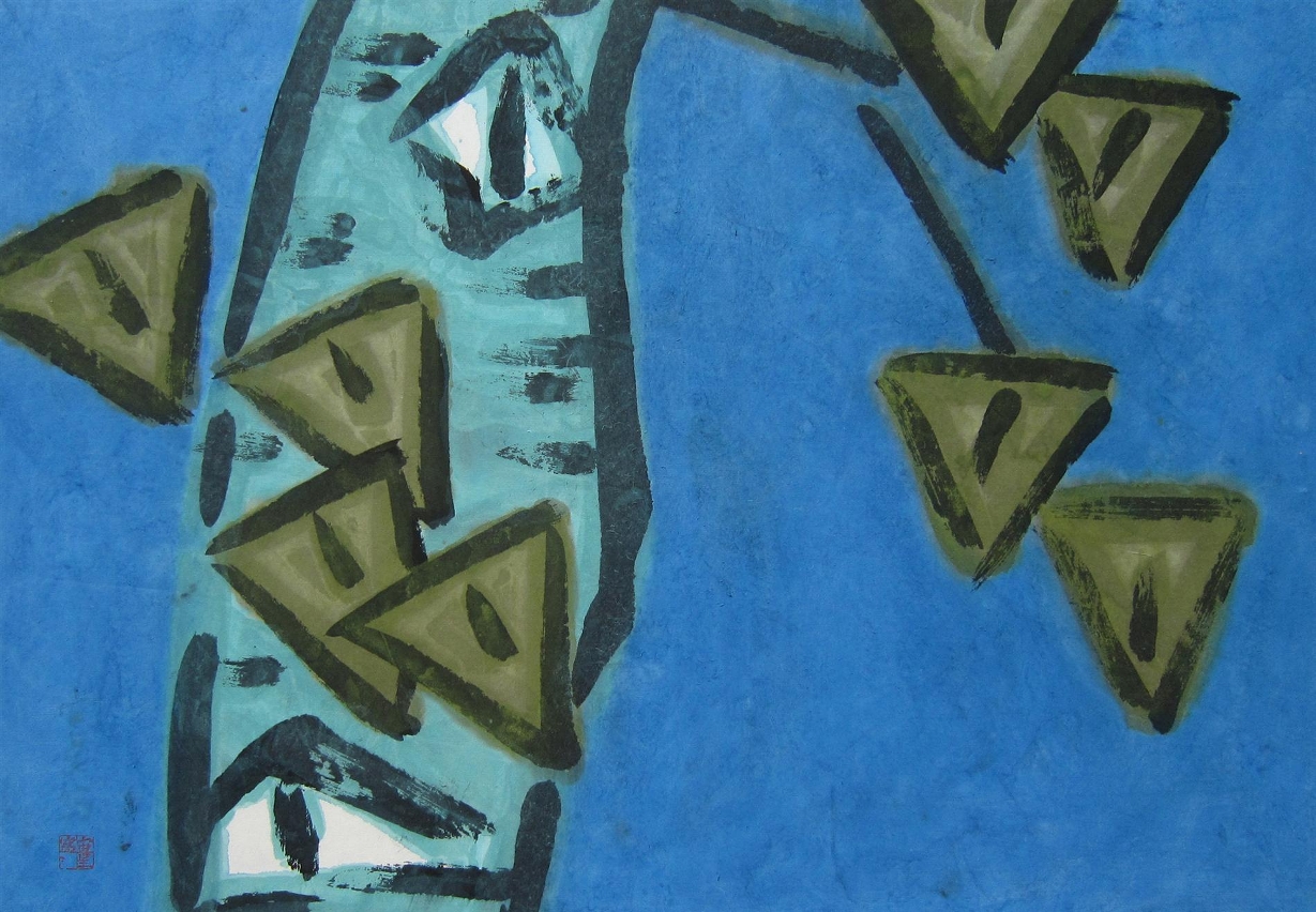 A Exposição “Mundo de Tinta Colorida – Pinturas de Zhang Zhouxing”
