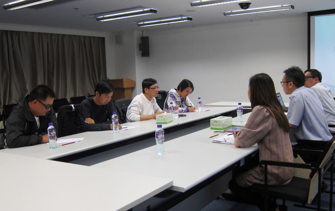 O GIT apresenta à Associação dos Empregados de Instrução de Condução de Macau o plano de execução das obras