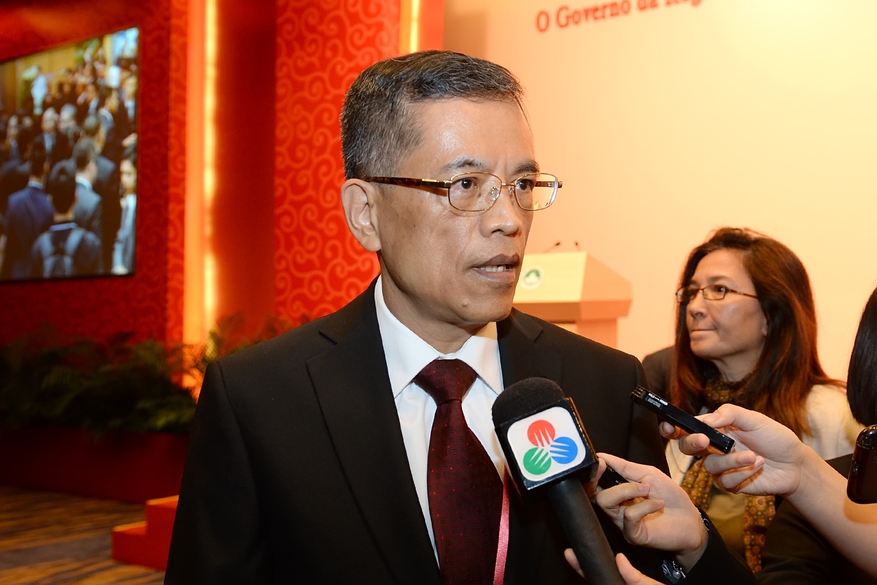 Cheong Kuoc Vá fala à comunicação social