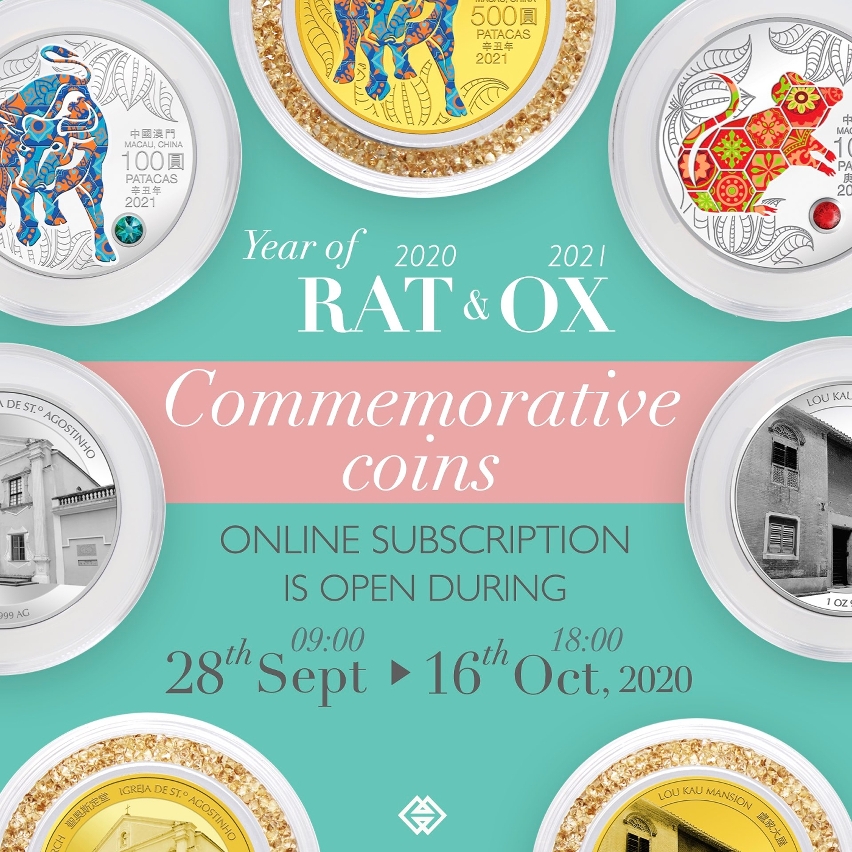 subscription for the year of the rat and the year of the ox commemorative coins starting next monday