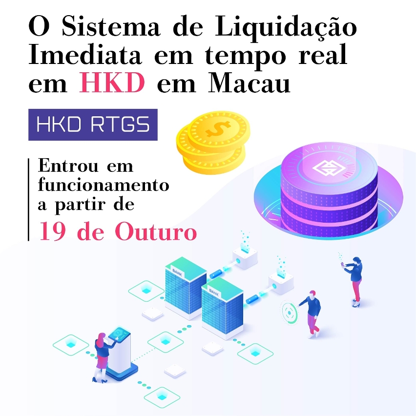 Sistema de Liquidação Imediata em tempo real em HKD em Macau (HKD RTGS)0