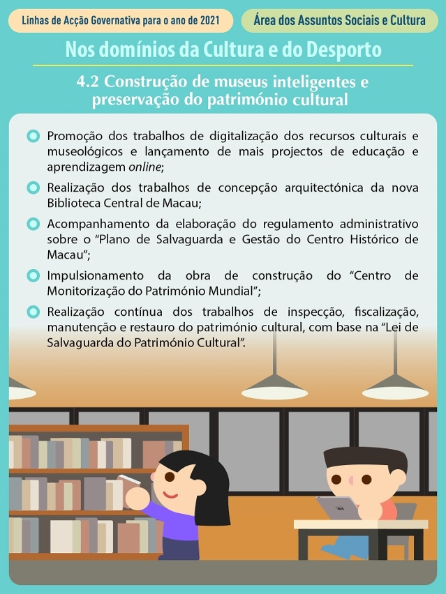 Linhas de Acção Governativa para o ano de 2021 - Área dos Assuntos Sociais e Cultura