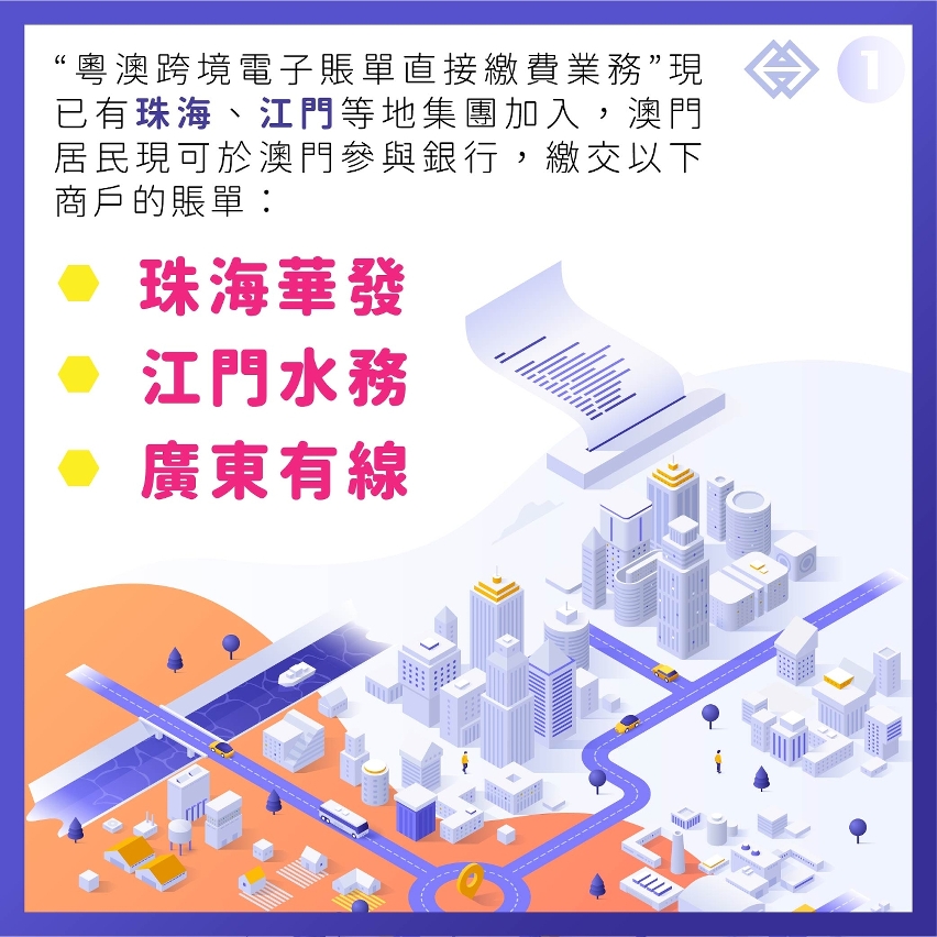 粵澳跨境電子賬單直接繳費業務正式啟動　推動大灣區金融服務互聯互通