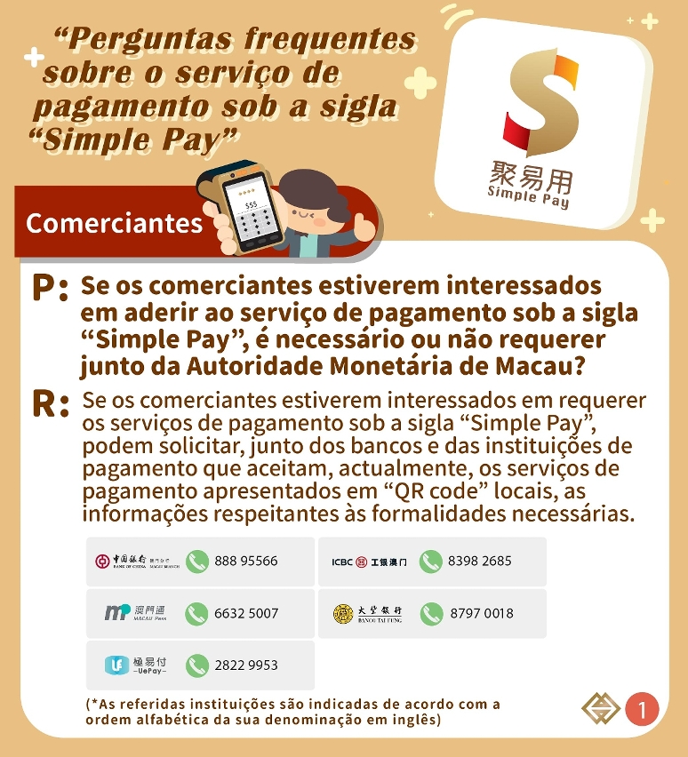 Conjunto de perguntas e respostas sobre o “Simple Pay” – versão simplificada