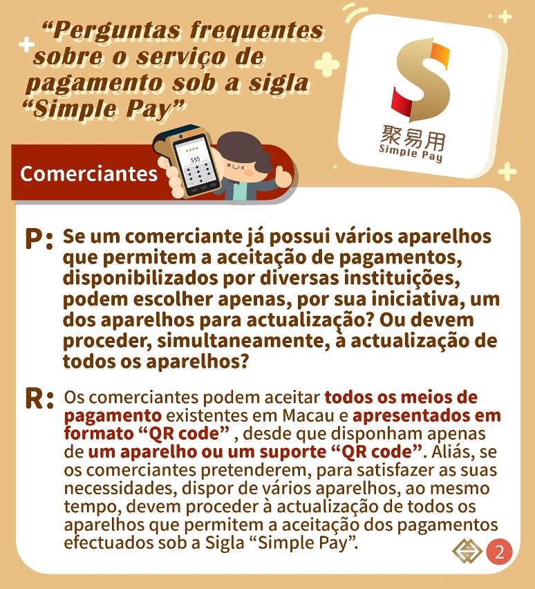 Conjunto de perguntas e respostas sobre o “Simple Pay” – versão simplificada