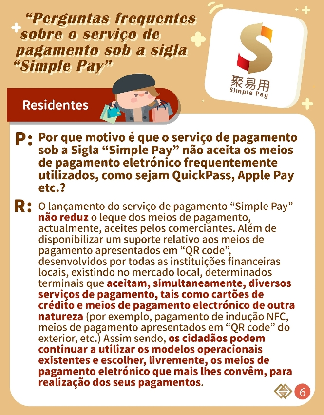 Conjunto de perguntas e respostas sobre o “Simple Pay” – versão simplificada