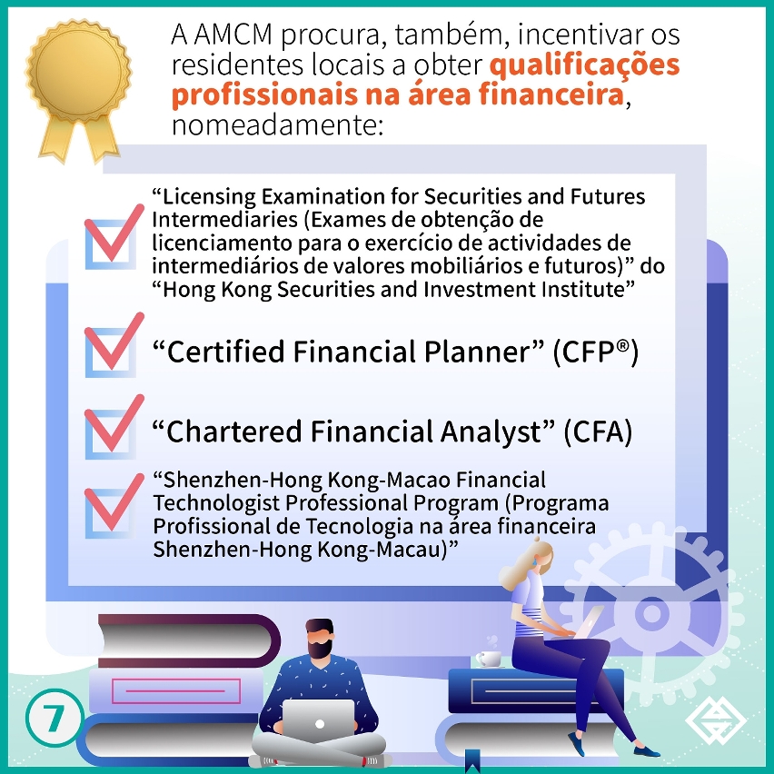 Infografia sobre a formação dos talentos na área financeira moderna